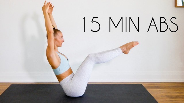 '15 min FLAT BELLY & STRONG CORE (Ballet Abs Workout)'