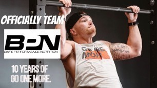 'WORKING OUT WITH NICK BARE | BECOMING A BPN AMBASSADOR | 10 YEARS OF GO ONE MORE 