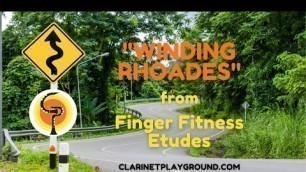 'My interpretation of \"Winding Rhoades\" from Finger Fitness Etudes, Book 1'