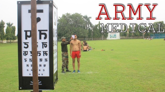 'Indian Army  Medical Test in Hindi 2021 Full वीडियो | Eye Vision Test 6/6 army medical test - JD Sir'