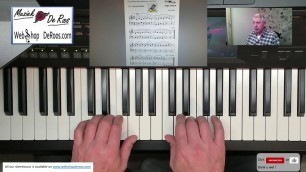 'Voorspeelvideo  song 01-12  Piano, Akkoordentrainer, Finger Fitness'