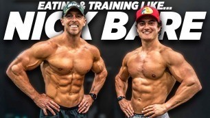 'EATING & TRAINING WITH NICK BARE | IRONMAN PREP WORKOUT'