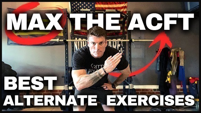 'MAX the ACFT | BEST Alternate Exercises | Army Fitness Test'