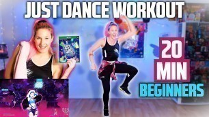 '1st CARDIO WORKOUT at home with JUST DANCE 2022 