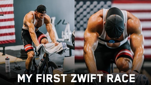 'My First Zwift Race | Run, Cycle & Lift In A Day'