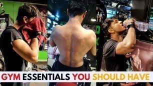 '6 GYM ESSENTIALS EVERY FITNESS FREAK SHOULD HAVE | ZAHID AKHTAR'