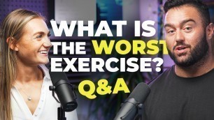 'FITNESS COUPLE Q&A | Most Embarrassing Moment? Worst Part About Bodybuilding? Worst Exercise?'