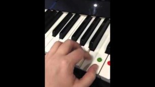 'Learn a 5 finger exercise for Piano with Ana'