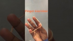 'Finger exercise #physiotherapy #reels #instagram #reelsviral #viralvideo #fitness #fingertips'