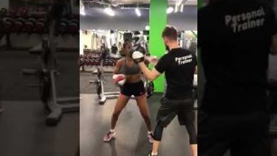 'Will White pad session at Energie Fitness Borough'