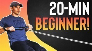 '20 Minute Beginner Rowing Workout - Mindset, Focus, and Control Learn to Row'