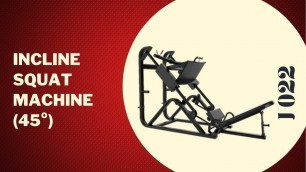 'ENERGIE FITNESS J 022 - BEST 45 Degree Incline Squat Equipment at Lowest Price'