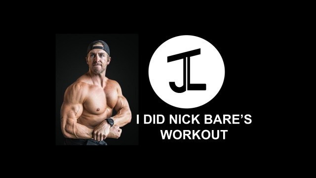 'College Hockey Player Does Hybrid Workout (Nick Bare)'