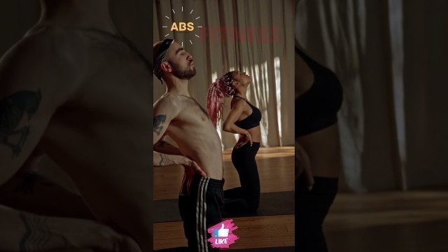 '#SHORTS | ABS FITNESS COUPLE WORKOUT VIDEO | fitness dress for women workout | Sports Track P'
