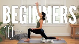 '10 Minute Yoga For Beginners  |  Yoga With Adriene'