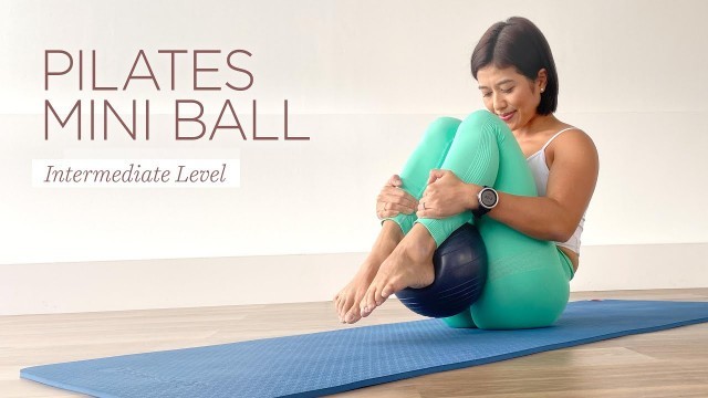 '60 min Pilates Mini Ball | Intermediate Pilates Workout'