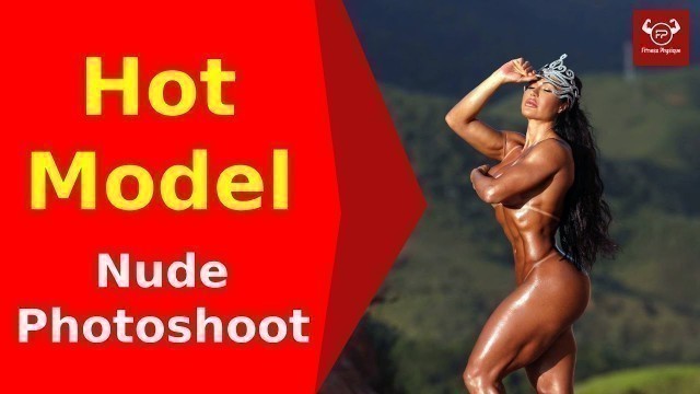 'Nude Fitness Model Photoshoot 2021 || Fitness Hot Model Photoshoot Female'