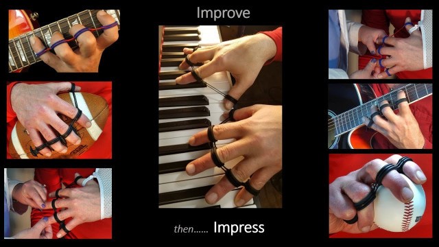 'Music Muscles Finger Exercise Device'