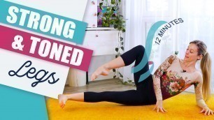 'Long and Lean Legs workout | Fitness Ballet Class | Ballerina\'s routine'