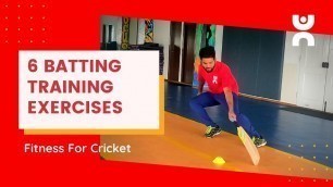 'Cricket for Kids Ep 7 | Batting Training Exercises | Fitness for Cricket'