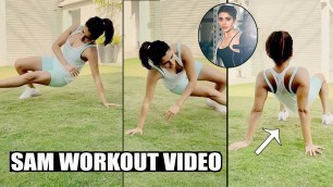 'Samantha Akkineni Latest Workout Video | Fitness Freak | Daily Culture'