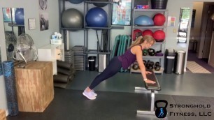 'Raised Surface Bodyweight Workout | Virtual Bodyweight Workout 13 (30 minutes)| Stronghold Fitness'