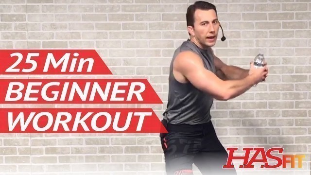 '25 Min Beginner Workout Routine for Women & Men at Home - Workouts for Beginners without Weights'