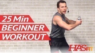 '25 Min Beginner Workout Routine for Women & Men at Home - Workouts for Beginners without Weights'