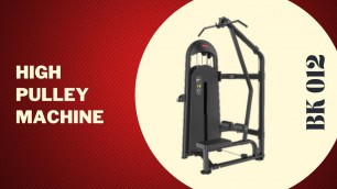 'ENERGIE FITNESS - 5 Lat Pull Down Variations performed on BK 012 | Lat pull down machine'