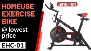 'Home use Exercise Bike EHC 01 By Energie fitness'