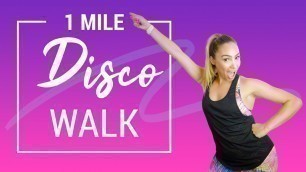 '1 Mile Easy Disco Walking Workout | Burn 150 Calories in Just 15 Minutes!'