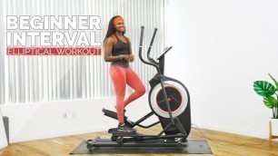 '20 Minute Elliptical Interval Workout for Beginners'