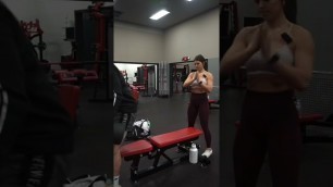 'Gym Vlog | Fitness Couple | Boob Job Problems'