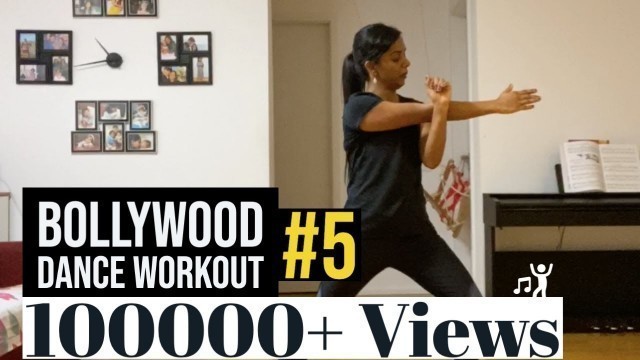 '25min Bollywood Dance Workout at Home Part 5 | Burn 200-300 calories | Beginners'