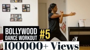'25min Bollywood Dance Workout at Home Part 5 | Burn 200-300 calories | Beginners'