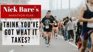'Nick Bare\'s Exact Marathon Plan That Got Him a 50 Min Personal Best'