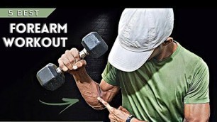 'The Perfect Forearm Workout: 5 Best Exercises | FITNESS FREAK'