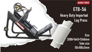 'Imported & Heavy Duty Leg Press Machine ETB 56 by Energie Fitness'
