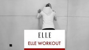 'ELLE workout: trainen met een rekker 3'
