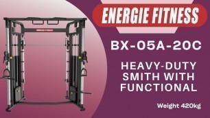 'Multi Station Smith with Functional Trainer machine for beginner | Energie Fitness |'