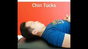 'Chin Tucks |  He-Men Fitness |'