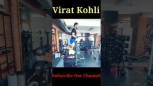 'Virat Kohli Workout Exercises #shorts #video  #youtubeshorts #cricketsabsetej #trending'