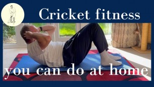'7 exercises to improve your cricket fitness that you can do at home'