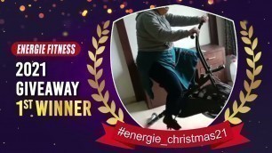 'Winner of Christmas Giveaway 2021| New Giveaway Details in Description | Energie Fitness'