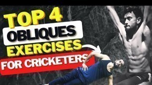 'Day 3 Core Exercises for Rotational Strength for Cricketers | Rotation Core Workout for Cricket'