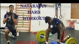 'Natarajan workout videos |Yoker king| |leg workout||Tamil actress workout videos |nayanthara|'