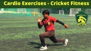 'Cardio Exercises - Cricket Fitness'