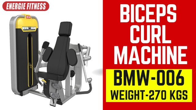 'Best Selling BMW 006 Biceps Curl Machine by Energie Fitness'