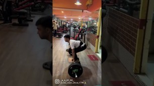 'Back exercises #backworkout #dedlift #ak0192 #ak01 #ataussamad #cricket #akcricketeorkout #fitness'