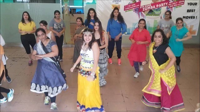 'Zumba in Garba style @ 5th GEAR fitness'